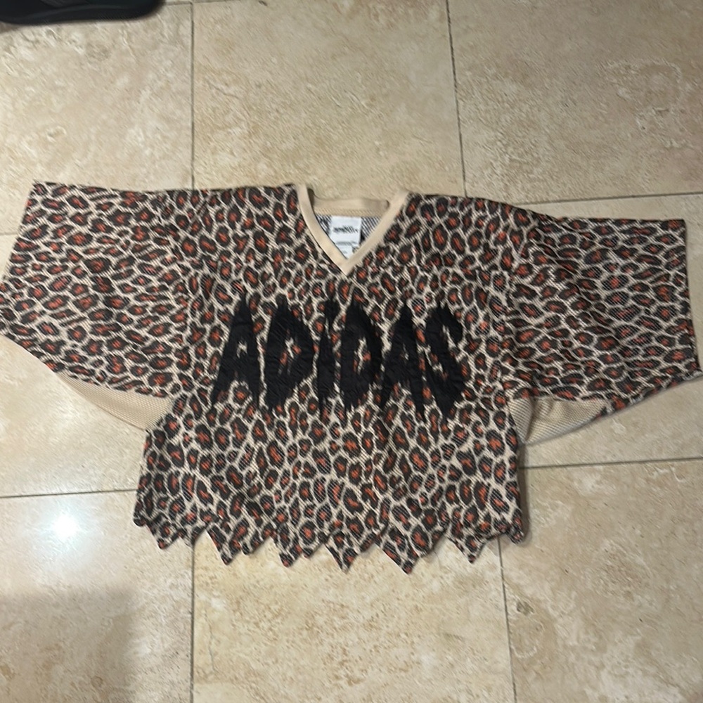 Adidas Leopard Print Poncho